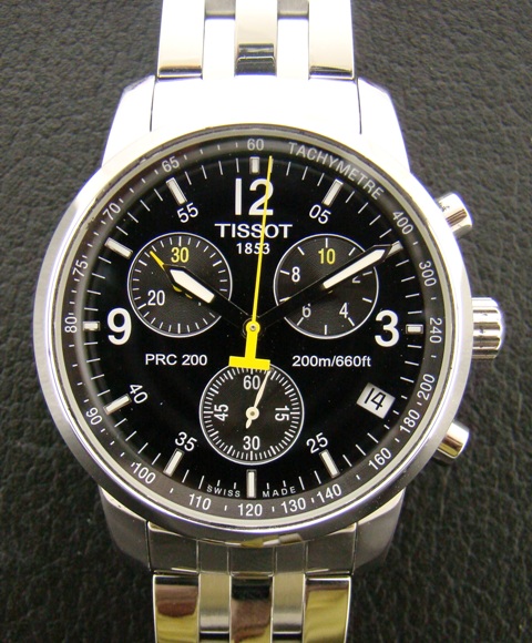 (image for) TISSOT MENS PRC200 CHRONOGRAPH WATCH T17.1.586.52