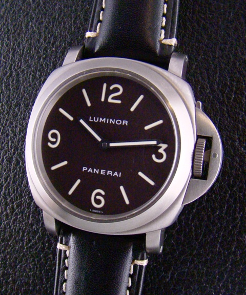 (image for) Panerai PAM 55 Base Model Titanium With Tobacco Dial