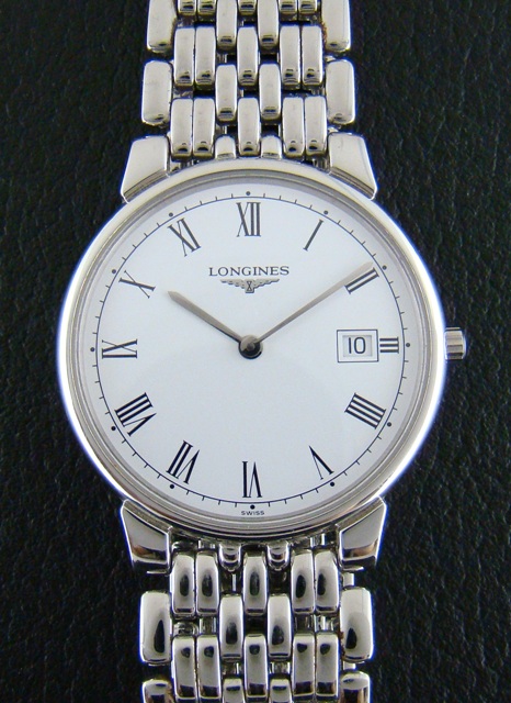 (image for) LONGINES MEN SIZE STEEL WATCH