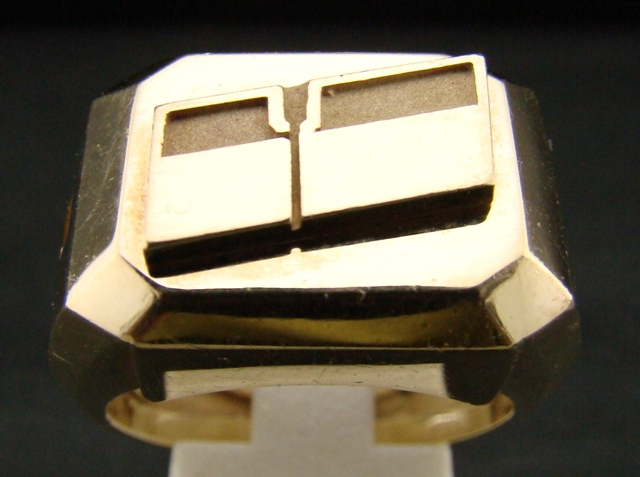 (image for) ANTIQUE SOLID GOLD ORIGINAL"TIFFANY & CO" RING