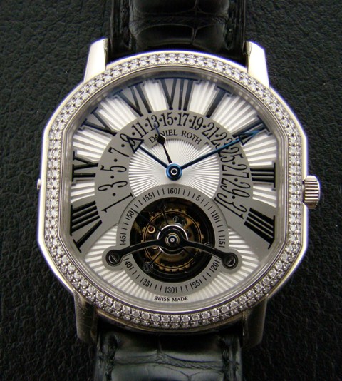 (image for) DANIEL ROTH 18K WHITE GOLD "TOURBILLON"
