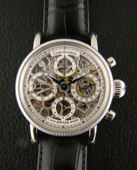 (image for) CHRONOSWISS "OPUS" CHRONOGRAPH IN STEEL