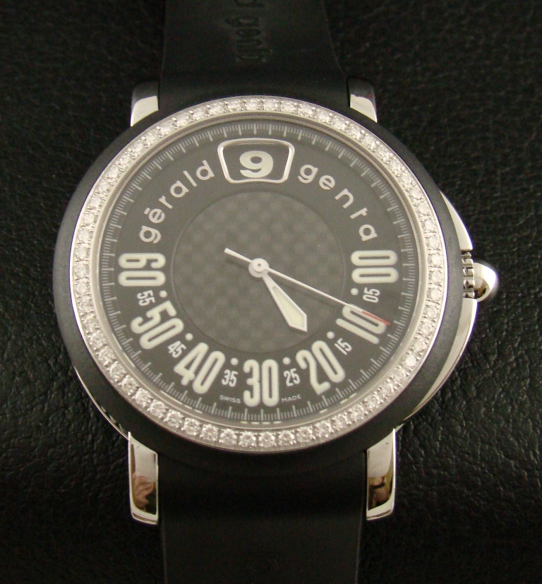 (image for) GERALD GENTA ARENA SPORT RETRO W/DIAMOND BEZEL RSP.L10