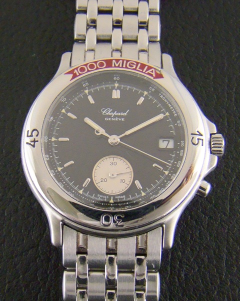 (image for) CHOPARD STEEL MID SIZE "1000 MIGLIA" WATCH