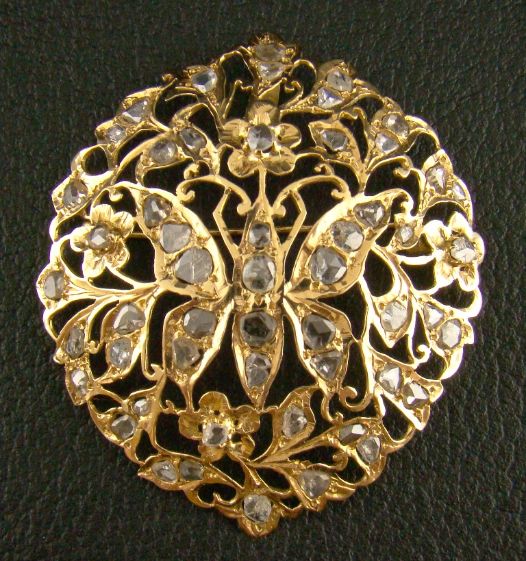 (image for) ANTIQUE INTAN PENDENT / BROOCH - RARE