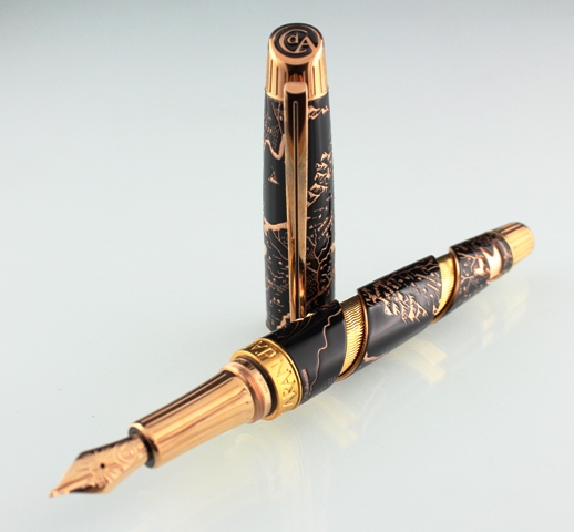 (image for) A Caran d'Ache Secret Journey II Chateaubriand Fountain Pen