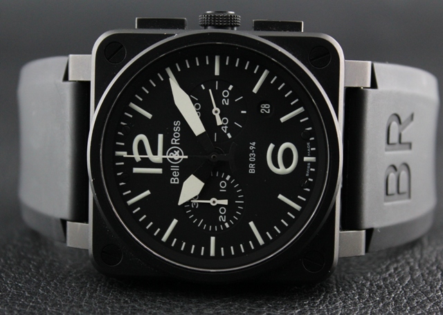 (image for) BELL & ROSS INSTRUMENT BR03-94 CHRONOGRAPH WATCH