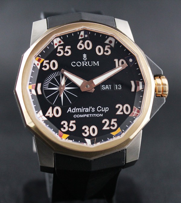 (image for) Corum Admiral's Cup Competition 48mm Pink Gold/ Steel /Cert