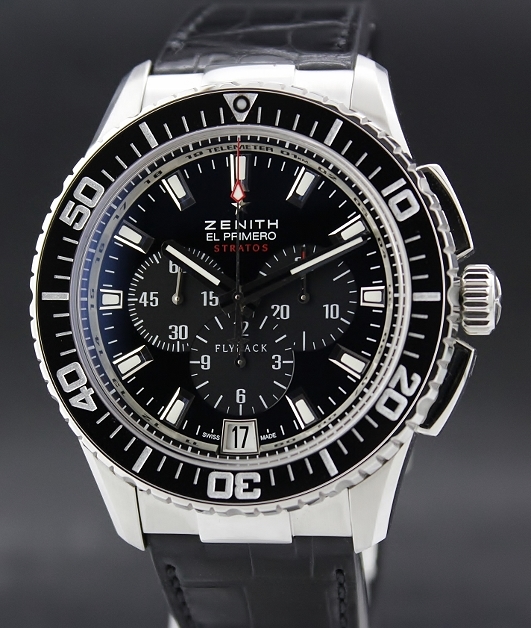 (image for) LIKE NEW Zenith Stratos Flyback Chronograph Automatic Watch