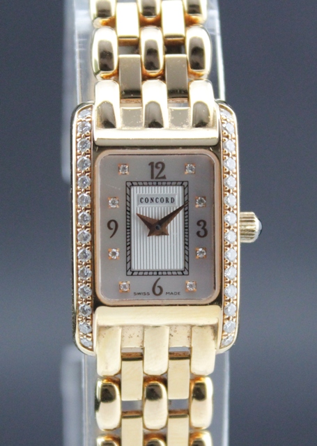 (image for) CONCORD 18K SOLID GOLD LADY DIAMOND VENETO/ MOP