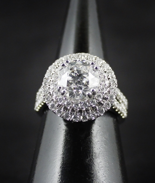 (image for) 3.01 CARAT "F" COLOUR "VVS2" WITH GIA CERT